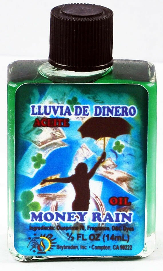 BRYBRADAN Money Rain Oil / Lluvia De Dinero Aceite - ½ FL.OZ. (14.7 ML)