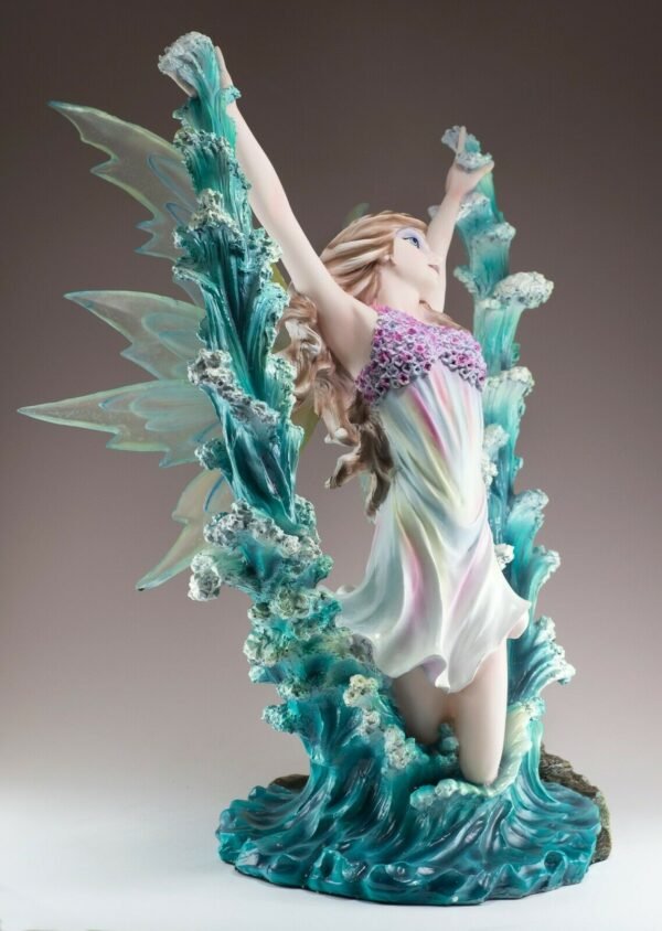 Fairy Collection~Large Water Fairy Figurine 15" High Detailed Resin New In Box