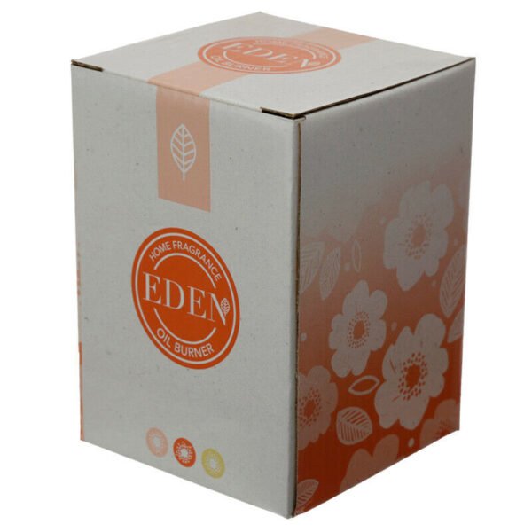 Home Fragrance~Tall Ceramic Eden Oil and Tart Burner with Heart Cut-out