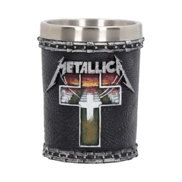 Magicun Giftware~Metallica Master Of Puppets Shot Glass 7cm Band Merch Shotglass