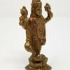 Hinduism Statues & Figures~Brass Antique Finish Lord Lord Vishnu 3.75"H 2"W Statue