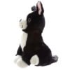 Home Decor~Cute Black and White Dog Plush Door Stop -Weighted Animal Shaped Filled Doorstop