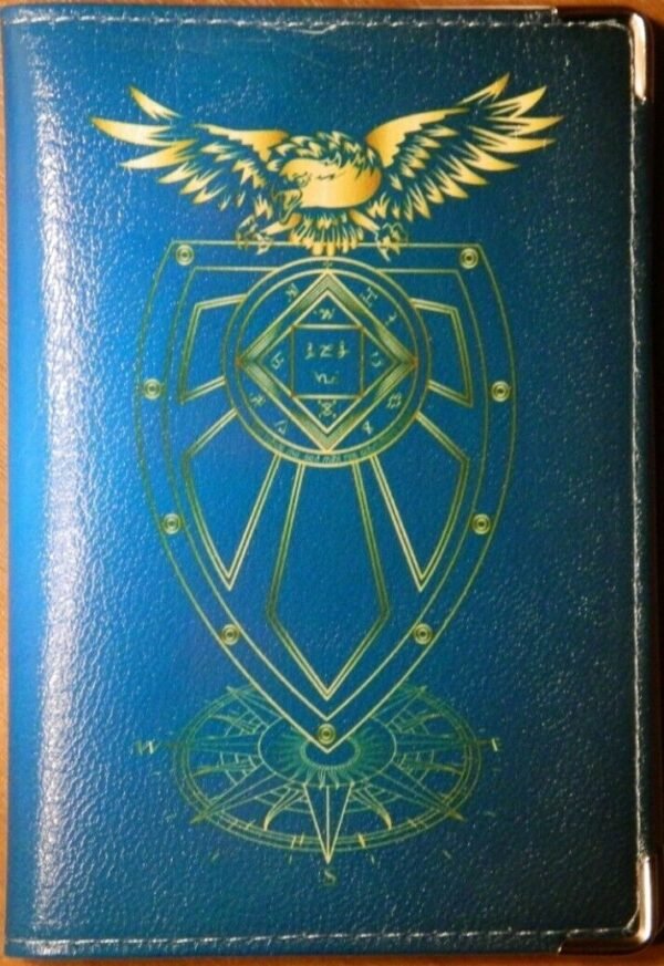 MagicunTarot Cloth~Covers for auto documents or passports Angel Wings Sunday