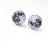 Curiology - FULL MOON - Stud Earrings