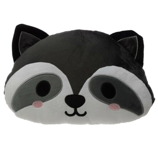 Home Decor~Plush Cutiemals Raccoon Cushion Home Office Kid Bedroom Novelty Decoration