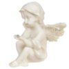 Home Decor~1 x Collectable Cherub Sitting Holding Mineral Stone Ornament
