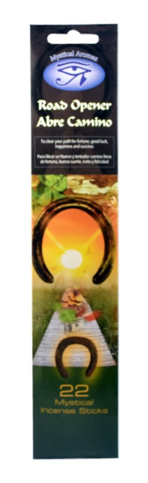 【Incense】ROAD OPENER ABRE CAMINO - MYSTICAL INCENSE STICKS (22 PK) 10" LONG