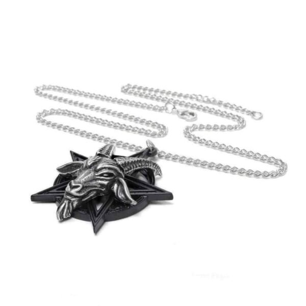 Alchemy Gothic - BAPHOMET PENDANT - Neckchain / Occult, gothic, Black Metal