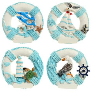 Collectable design~Collectable Seaside Souvenir - Life Buoy Magnet