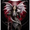 Magicun Giftware~Gothic Fantashy Throw Fleece Blanket By Anne Stokes Lisa Parker James Ryman Gift