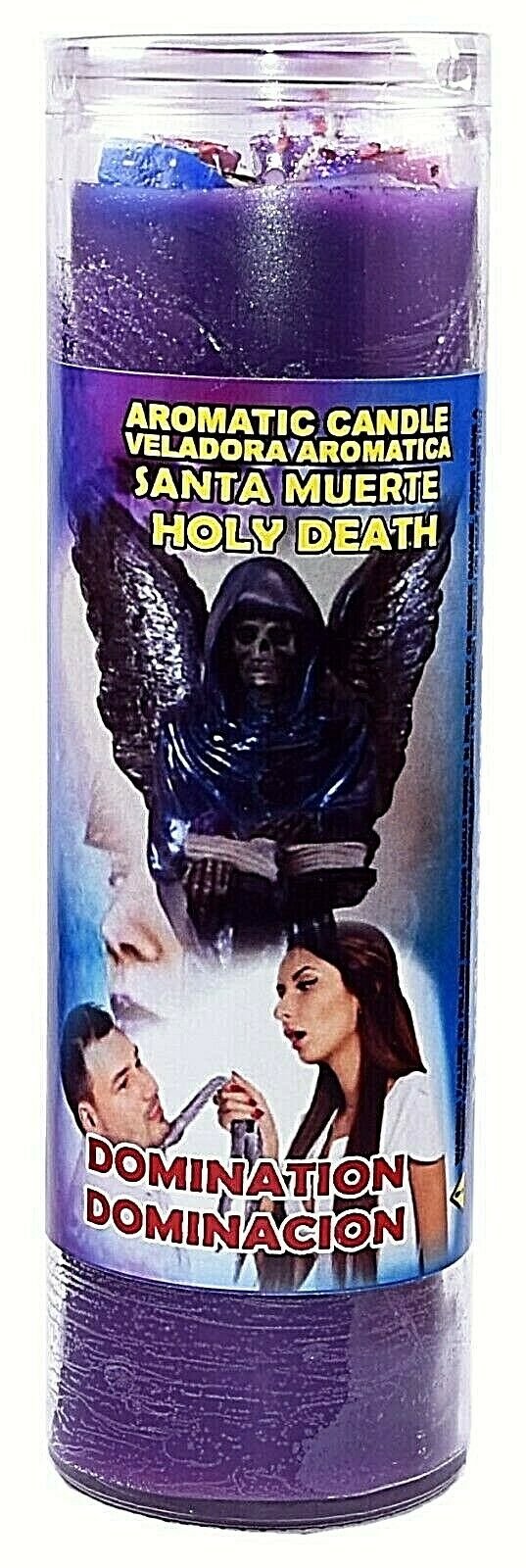 CANDLE COCKTAIL AROMATIC HOLY DEATH DOMINATION- SANTA MUERTE DOMINACION