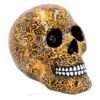 Magicun Giftware~Nemesis Gothic Romantik Rose Leopard Bloodshot Ösen Druck Totenkopf Figur Deko