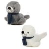 Home Decor~Cute Plush Seal Wearing Scarf Doorstop Stop Door Stay Home Decoration Snug Cosy