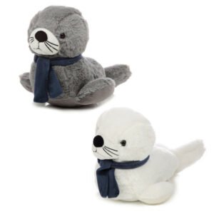 Home Decor~Cute Plush Seal Wearing Scarf Doorstop Stop Door Stay Home Decoration Snug Cosy