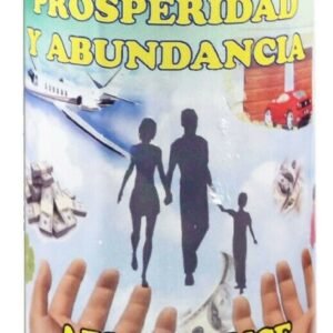 CANDLE COCKTAIL AROMATIC VELA ABUNDANCE & PROSPERITY PROSPERIDAD ABUNDANCIA