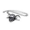 Alchemy Gothic - TRIUNITY SKULL - Neckchain / Occult, gothic, Black Metal