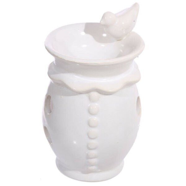 Home Fragrance~Bird Bath Design Ceramic Oil Burner