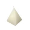 Magic Candle~White Unscented Pyramid Ritual Spell Candle Wicca Pagan Hoodoo 3"
