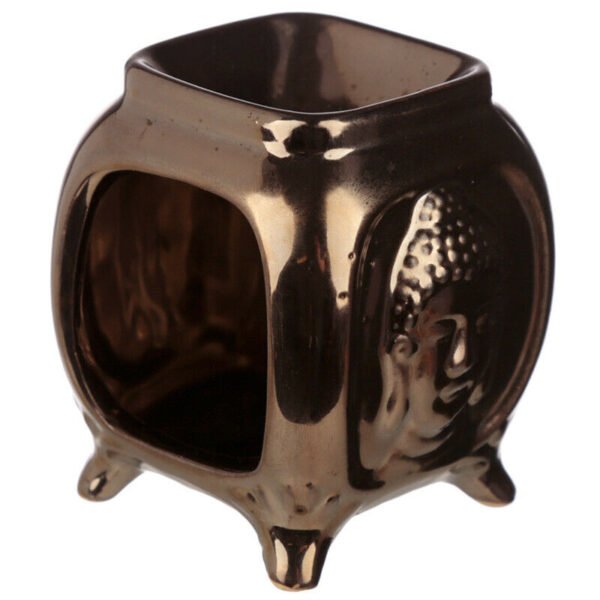 Home Fragrance~Embossed Buddha Ceramic Oil Burner