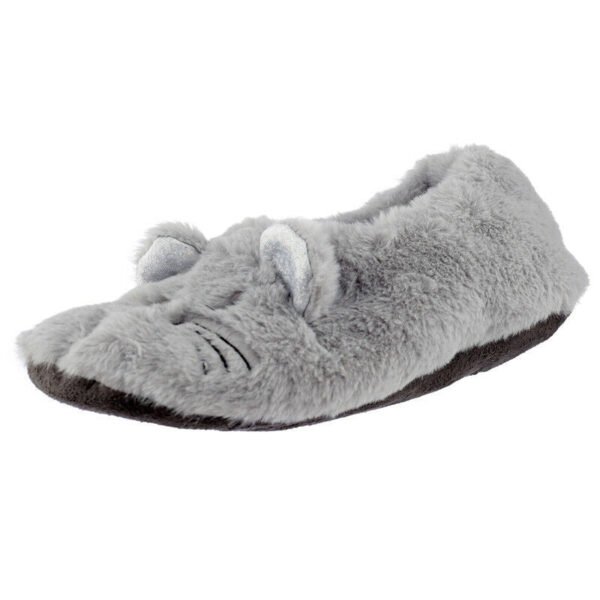 Collectable Design~Mouse Plush Toesties Heat Pack Warmer Slippers (Unisex One Size)