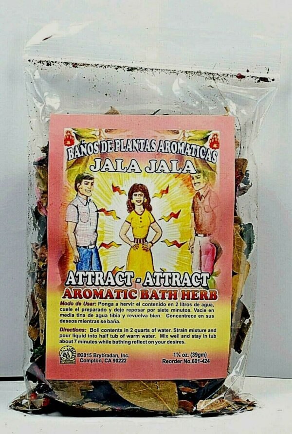 【Bath Herb】Spiritual Aromatic Bath Herb ATTRACT ATTRACT JALA JALA Bano de Hierbas 1oz