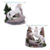 Home Fragrance~Unicorn Fantasy Design Oil Burner with Glass Dish