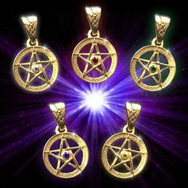 Magic Talisman~Amulet Pentacle Pentagram Star Amethyst Star Power - Wiccan magic
