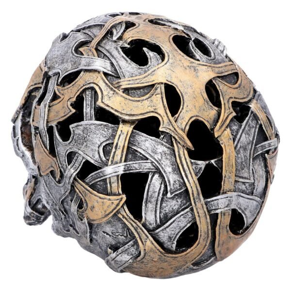 Magicun Giftware~Nemesis Iron Skull Figurine Oriental Tribal Traditions Ornament Small or Large