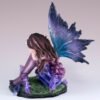 Fairy Collection~Small Blue and Purple Sleeping Fairy Figurine Statue 4" High New In Box!