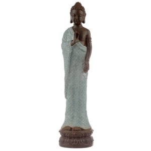 s-l1600_4203a11c-1930-46ca-af32-795907f4cc00 Home Decor~Decorative Turquoise & Brown Buddha Figurine Serenity Sculpture Ornament 49cm