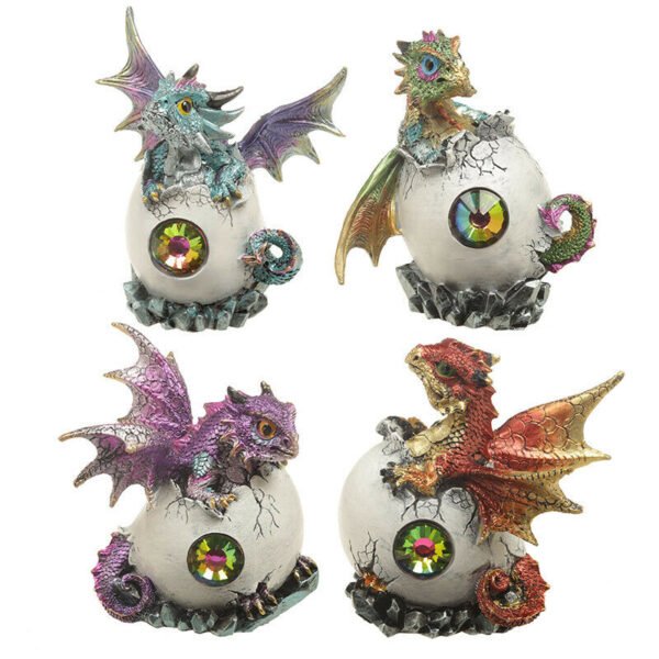 Home Decor~Crystal Birth Fantasy Nightmare Dragon Figurine Collectable