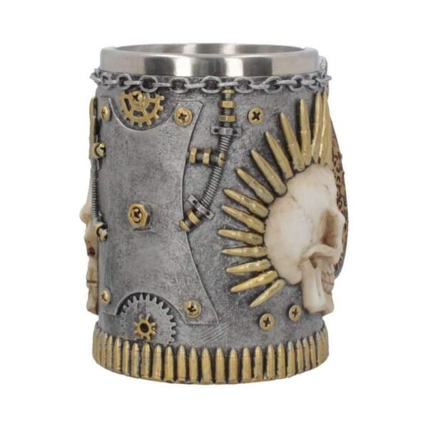 Magicun Giftware~Russian Roulette Tankard 18cm Skull Tankard