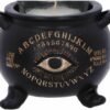 All Seeing Eye - Witches Cauldron Tealight Candle Holder 9cm