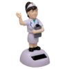 Home Decor~Nurse Solar Powered Pal Collectable Figure 9cm x 4.5cm x 6cm Home Office Car