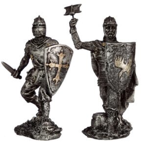Home Decor~Collectable Fighting Knight Figurine Collectable Ornament