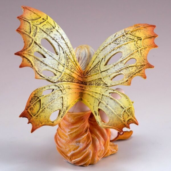 Fairy Collection~Spring Sun Orange Fairy Figurine Statue 5" High New In Box