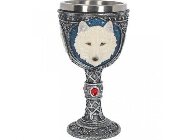 Magicun Giftware~Ghost Wolf Gothic Goblet Wine Glass Cup Fantasy Tableware Decor Gift