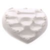 Home Decor~Cute Novelty White Heart World Figures Display Stand for Collectable Ornaments