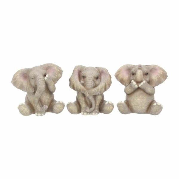 Magicun Giftware~Three Wise Monkeys Figurines Animals Decor See Hear Speak No Evil Ornament Gift