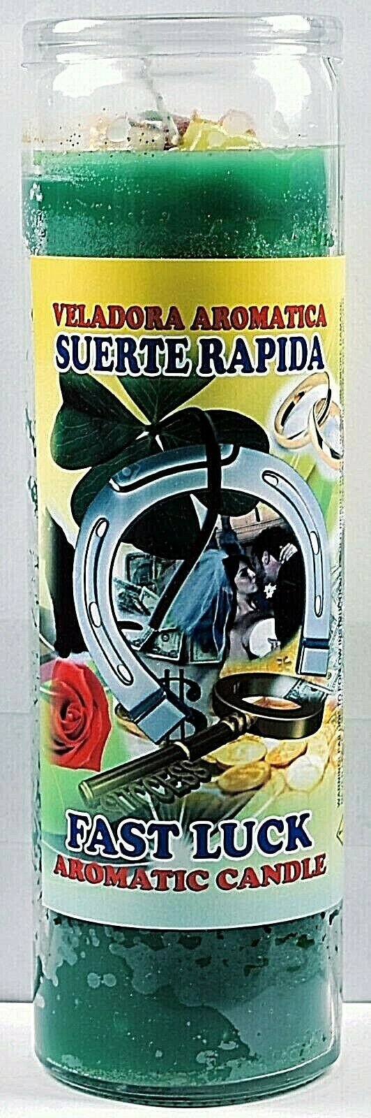 CANDLE COCKTAIL AROMATIC VELA FAST LUCK - SUERTE RAPIDA