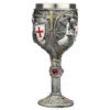 Home Decor~Collectable Decorative Crusader Knight Goblet Medieval Fantasy Ornament x 1