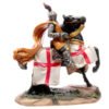 Home Decor~Battle Ready Novelty Knight Riding Horse Figurine Collectable