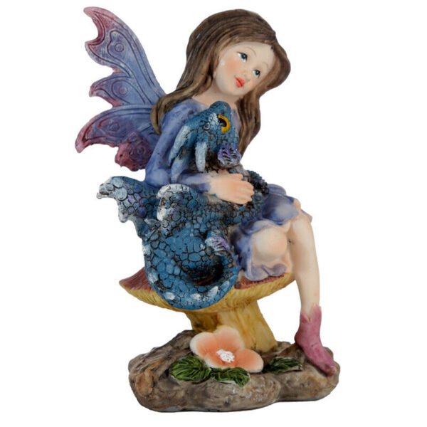 Home Decor~Woodland Spirit Fairy - Dragon Dreamer Figurine Sculpture Ornament Gift