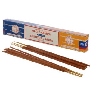 Home Fragrance~SATYA Sai BaBa Nag Champa & Spiritual Aura Incense Sticks 12 x 14 sticks