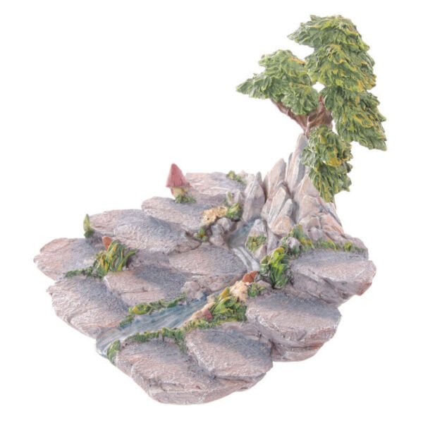 Home Decor~Tiered Fairy Mountain World Figures Display Stand for Collectable Ornaments