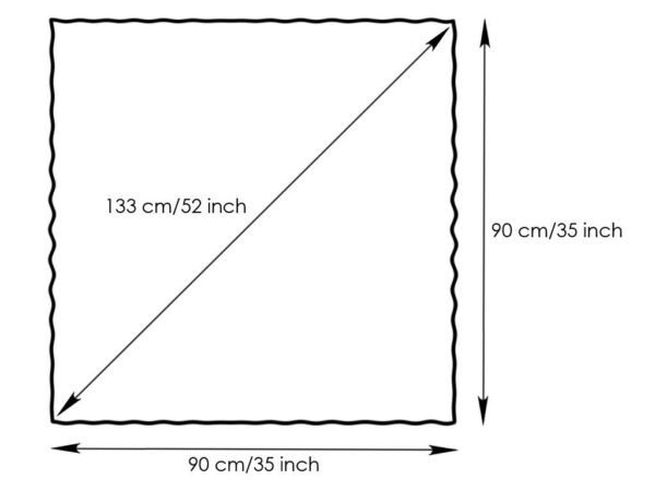 MagicunTarot Cloth~Scarf Shawl Cape Celtic Cross Nature's Beauty