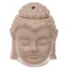 Home Fragrance~Ceramic Buddha Head Design Crackle Glazed Oil Burner