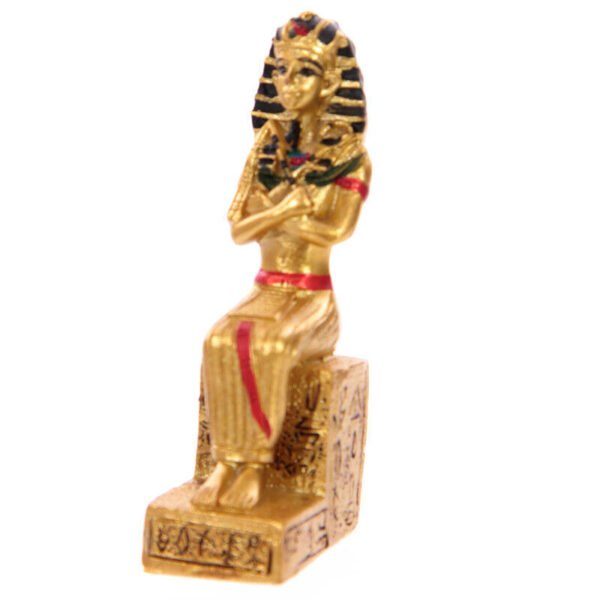 Home Decor~Collectable Gold Egyptian Icon Trinket Mini Gift Bag Egypt