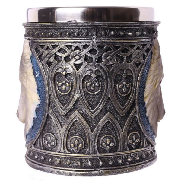Home Decor~Gothic Famtasy WOLF TANKARD Decorative Collectable Medieval Ornament STEIN Mug