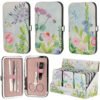 Collectable Design~Floral Botanical Design Manicure Set Gift Beauty Accessory